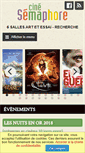Mobile Screenshot of cinema-semaphore.fr